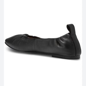 Cole Haan York Black Leather Women's Ballet Flats